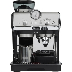 Кофеварка рожковая DeLonghi EC9155.MB серебристый/черный, исп. кофе - зерновой/молотый, 1.7 л, 1400 Вт, 15 Бар
