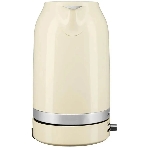 Чайник электрический KitchenAid 5KEK1701EAC кремовый, 1.7 л, 2400 Вт