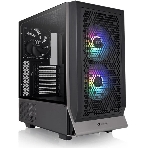 Компьютерный корпус Thermaltake Ceres 300 TG ARGB черный без БП ATX 3x140мм 2xUSB 3.0 1xUSB3.1 audio bott PSU