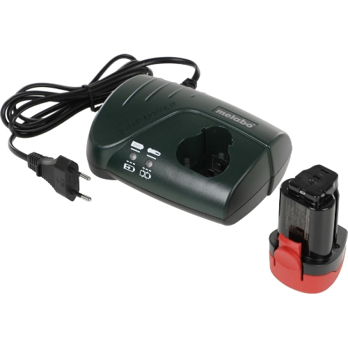 Дрель-шуруповерт Metabo PowerMaxx SB 600385500, 10,8 В, 2 Ач, 34 Нм, щеточный, ударный