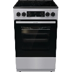 Плита электрическая Gorenje GEC5C41SG серый, конфорок 4 электрических, духовка 70 л, 50 см x 85 см x 59.4 см (без крышки)