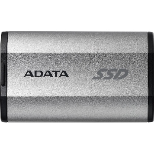 Внешний SSD ADATA SD810, 1TB, USB 3.2 Gen 2x2 Type-C, R/W 2000/2000, серебристый