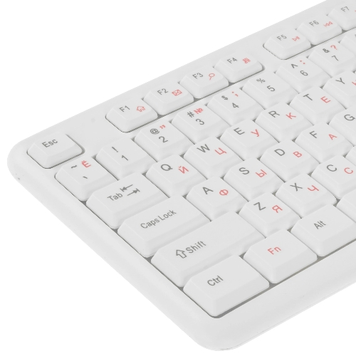 Клавиатура проводная Smartbuy (SBK-210U-W) ONE 210 USB белая