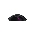 Мышь беспроводная/проводная ASUS ROG Keris II Origin чёрный, 42000 dpi, USB Type-A, радиоканал, Bluetooth, кнопки - 5