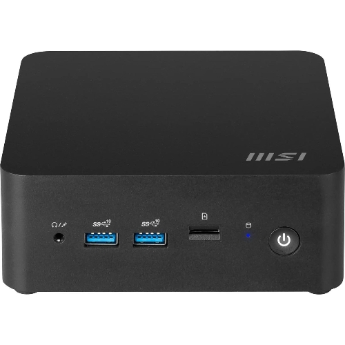 Компьютер MSI Cubi NUC 1M-098RU, черный, Intel Core 5 120U/16Gb/512Gb/IrisXE/WF6E/BT5.3/120W/AirCooling/W11P (9S6-B0B111-218)