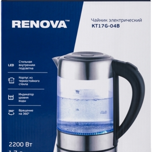 Чайник электрический Renova KT17G-04B