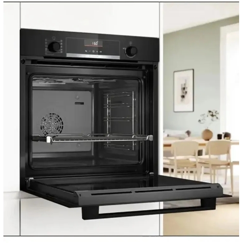 Духовой шкаф электрический Bosch HBG536EB4 черный