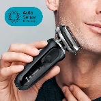 Электробритва сетчатая Braun Series 7 71-N1000S реж.эл.:3 питан.:аккум. черный