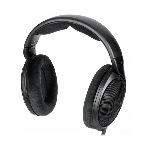 Проводные наушники Sennheiser HD 400 PRO черный, полноразмерные, Jack 3.5/6.3 мм