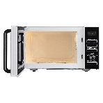 Микроволновая печь BBK 25MWS-970T/WB белый, 25 л, 900 Вт, переключатели - кнопки, поворотный механизм