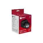 ИК датчик движения наст. EKF PROxima 1200Вт 180гр. до 12м IP44 MS-39b черный