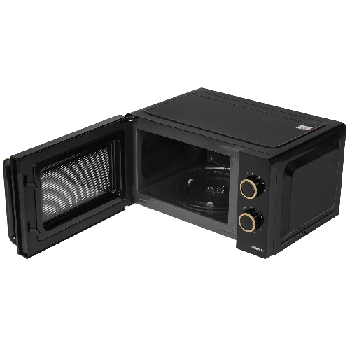 Микроволновая печь Centek CT-1559 черный, 20 л, 700 Вт, переключатели - поворотный механизм
