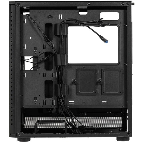 Корпус PCCooler ME200 MESH BK, Midi-Tower, чёрный, 3 x 120 мм