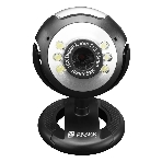 Веб-камера OKLICK OK-C8825 640x480, 30 кадр/с, USB Type-A, микрофон, черный/белый