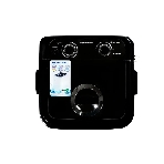 Стиральная машина Horizont WM-4601W черная, загрузка вертикальная 4.6кг, класс: A