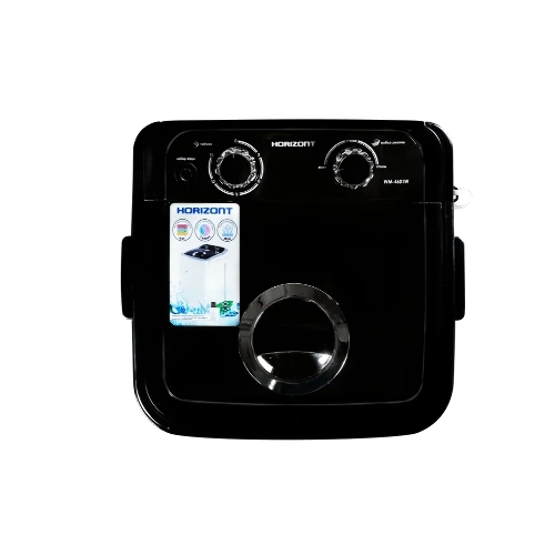 Стиральная машина Horizont WM-4601W черная, загрузка вертикальная 4.6кг, класс: A
