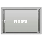 Шкаф коммутационный NTSS LIME (NTSS-WL6U5535GS) настенный 6U 550x350 мм пер. дв. стекл несъемн. бок. пан. 30 кг серый 8.3 кг 110 град. IP20
