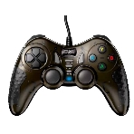 Геймпад проводной Genius GX-19UV/для ПК и PlayStation3, PlayStation4/19 кнопок/2 вибромотора/2 мини-джойстика/кабель1.8м/темно-медный (31610003400)