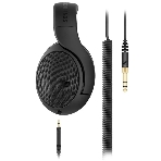 Проводные наушники Sennheiser HD 400 PRO черный, полноразмерные, Jack 3.5/6.3 мм