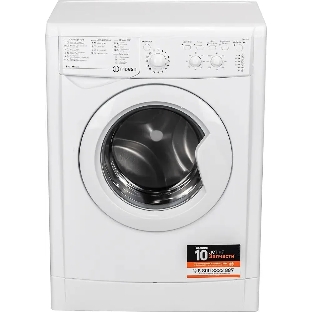 Стиральная машина Indesit IWSC 6105 белый, загрузка фронтальная 6 кг, 1000 об/мин., класс: А