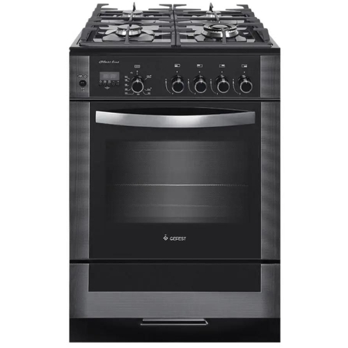 Плита газовая Gefest ПГ 6500-04 0244 черный, конфорок 4 шт, духовка 52 л, 60 см x 85 см x 60 см