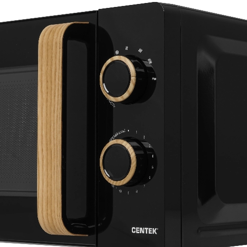 Микроволновая печь Centek CT-1559 черный, 20 л, 700 Вт, переключатели - поворотный механизм