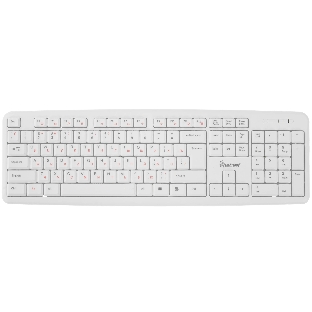 Клавиатура проводная Smartbuy (SBK-210U-W) ONE 210 USB белая