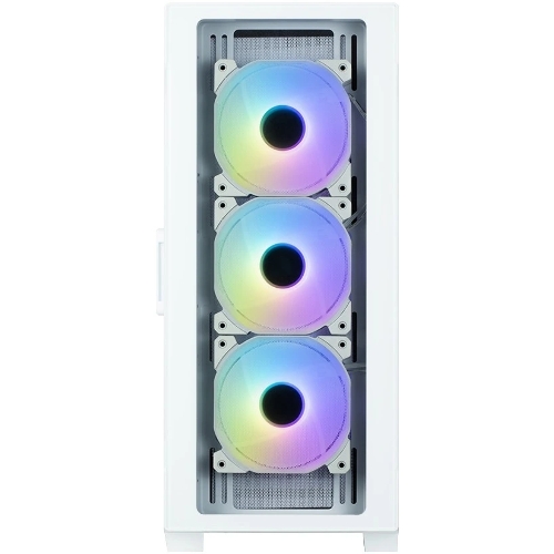 Компьютерный корпус MidiTower Zalman I3 NEO TG White (ATX, front mesh, TG window, USB 2.0 x1, USB 3.0x2, 4x120мм RGb fan, без БП) (I3 NEO TG White)