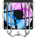 Кулер для процессора ID-COOLING SE-214-XT V2 LGA1851/1700/1200/115X/AM5/AM4 (16шт/кор, TDP 200W, PWM, 4 тепл.трубки прямого контакта, FAN 120мм, Random Spectrum Lighting) RET