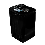 Стиральная машина Horizont WM-4601W черная, загрузка вертикальная 4.6кг, класс: A