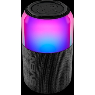 Колонка портативная SVEN PS-130 black (10 Вт, USB, Bluetooth, питание от USB/аккумулятора)