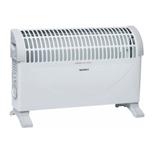 Конвектор электрический Neoclima Fast 1500 w белый, 1500 Вт, 15 м2, термостат