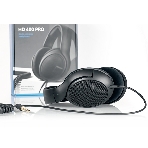 Проводные наушники Sennheiser HD 400 PRO черный, полноразмерные, Jack 3.5/6.3 мм