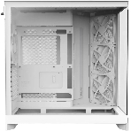 Компьютерный корпус без блока питания Case NZXT H9 Flow RGb+ (2025), Midi-Tower, TG, 6x140мм RGb + 1x120мм RGb, 2xUSB-A 3.2 + 1xUSB-C 3.2, E-ATX, ATX, mATX, mITX белый