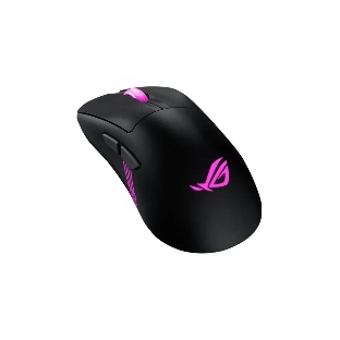 Мышь беспроводная/проводная ASUS ROG Keris II Origin чёрный, 42000 dpi, USB Type-A, радиоканал, Bluetooth, кнопки - 5