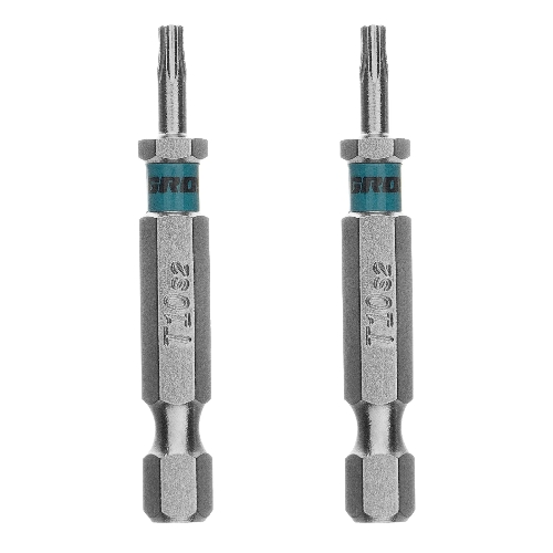 Бита Gross Torx 10х50 мм, сталь S2, шестигр., 2 шт.