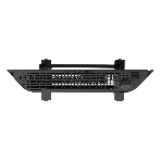 Конвектор электрический Denzel XCE-1000B черный, 1000 Вт, 15 м2, термостат