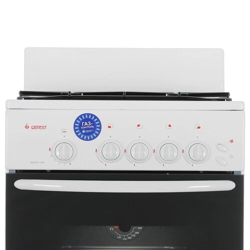 Плита газовая Gefest ПГ 3200-06 К35 белый, конфорок 4 шт, духовка 42 л, 50 см x 85 см x 53 см