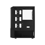 Компьютерный корпус MidTower Aerocool/Formula Quantum-G-BK-v2 черный без Б/п, ATX 3FRGb Fan on front panel
