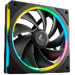 Вентилятор для корпуса Deepcool FL12 SE ARGb 120х120x25 черный 4-pin 28.67дБ (упак.:1шт) (R-FL12SE-BKAPN1-G) Ret