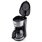 Кофеварка капельная Domfy metal DSM-CM301 1000Вт черный/серебристый