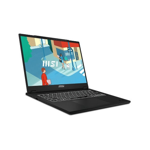 Ноутбук MSI Modern 14H Core i5-13420H 14” 16:10 FHD+ (1920x1200), 60Hz IPS DDR4 16Gbx1 Iris Xe Graphics 512Gb SSD 3cell (53.8Whr) 1.6kg Single backlight (White) Win 11 Pro,1y Black KB Eng/Rus