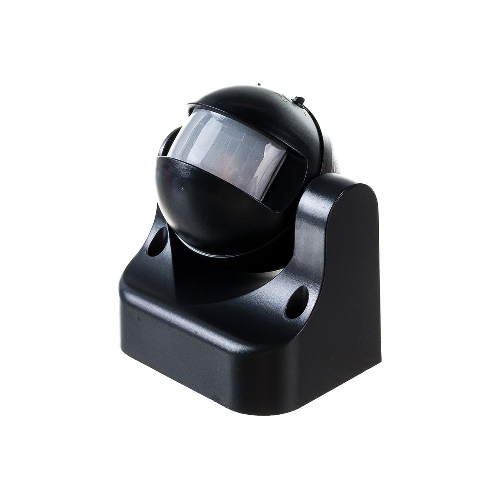 ИК датчик движения наст. EKF PROxima 1200Вт 180гр. до 12м IP44 MS-39b черный