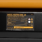 Дизельная тепловая пушка Denzel DHG-20, 20 кВт, 500 м3/ч, прямой нагрев