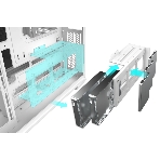 Корпус без блока питания Raijintek ATREUS BT4, Midi-Tower, TG, 4x120мм ARGB, 2xUSB-A 3.0 + 1xUSB Type-C , E-ATX, ATX, mATX, mITX White