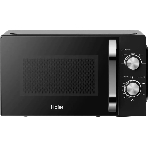 Микроволновая печь Haier HMB-MM208BA черный/серебристый, 20 л, 800 Вт, переключатели - поворотный механизм