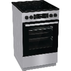 Плита электрическая Gorenje GEC5C41SG серый, конфорок 4 электрических, духовка 70 л, 50 см x 85 см x 59.4 см (без крышки)