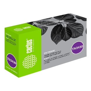 Картридж лазерный Cactus CS-TN3430 черный (3000 стр.) для Brother HL L5000/5100/5200/6250/6300/6400