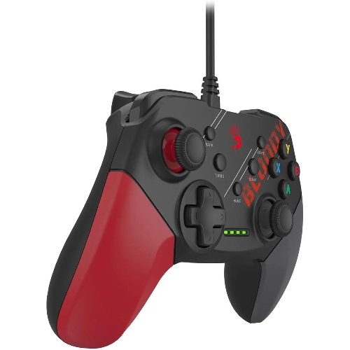 Геймпад A4Tech Bloody GP30 Sports черный/красный USB виброотдача обратная связь