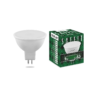 Лампа светодиодная SAFFIT SBMR1609 (55085) 9Вт 230В GU5.3 белый